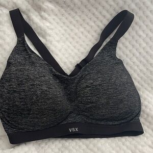VSX Heathered Gray Sports Bra